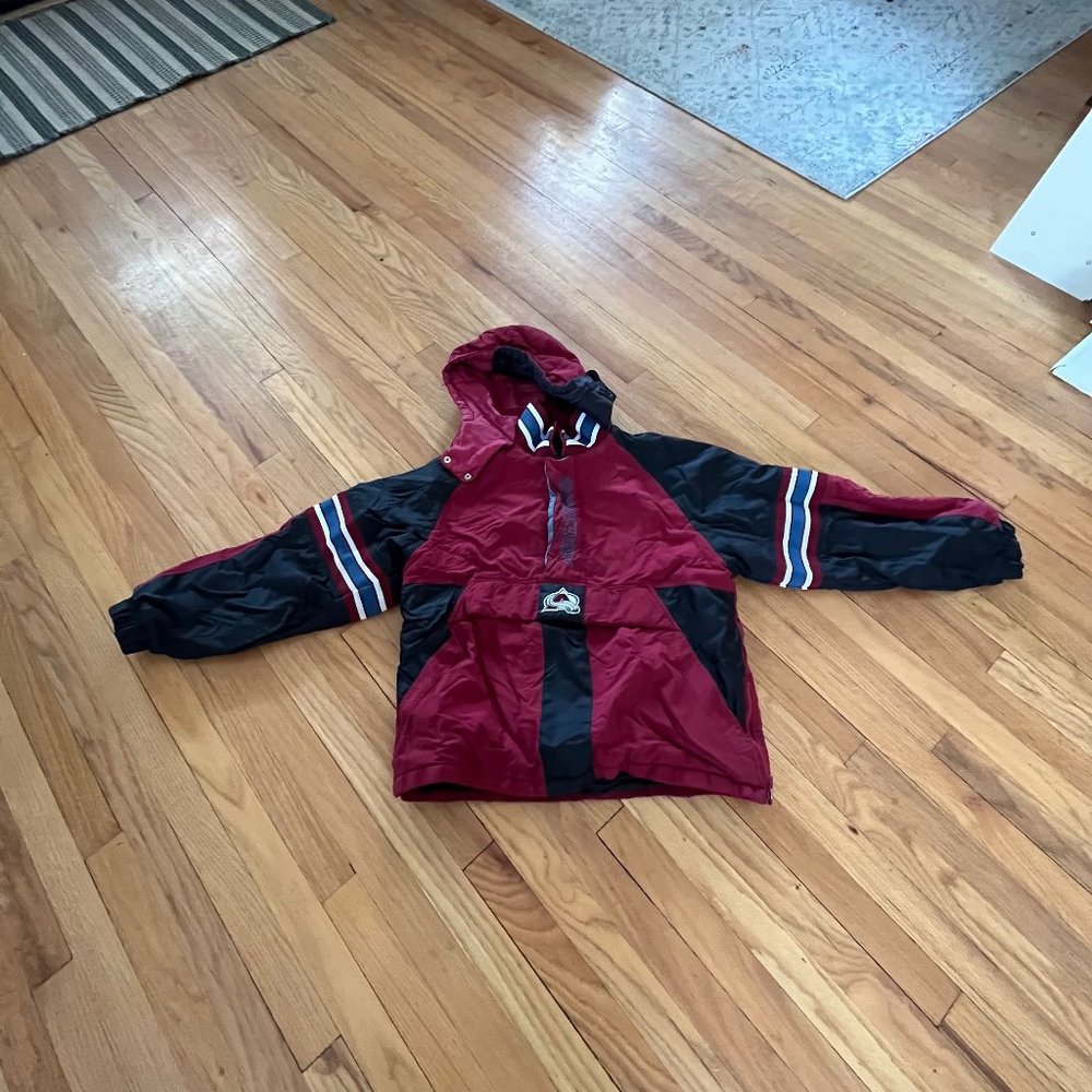 Authentic Starter Jacket Colorado Avalanche Ski / Winter Pullover